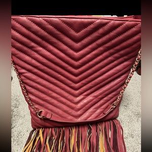 Burgundy Purse